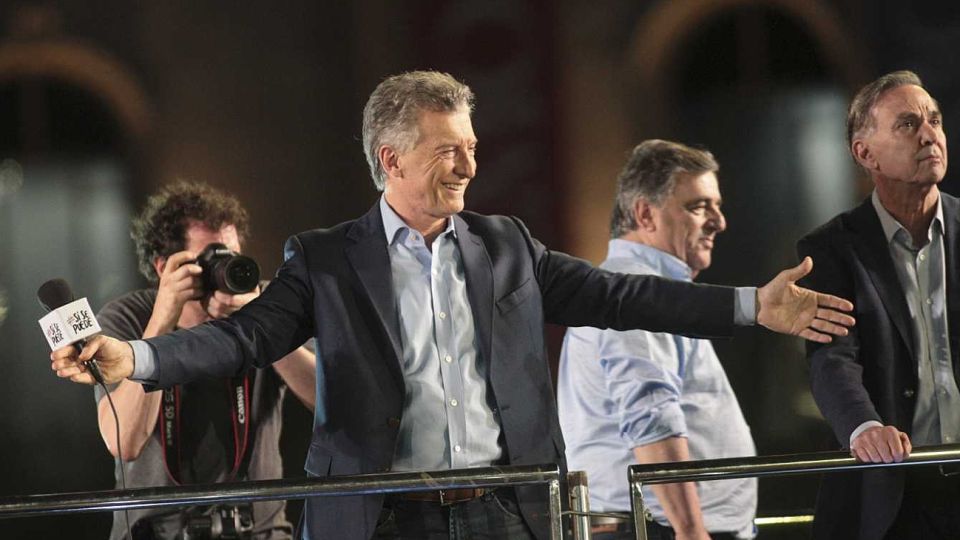 Mauricio Macri, en la campaña 2019. Lanza libro y quiere volver a ganar protagonismo.