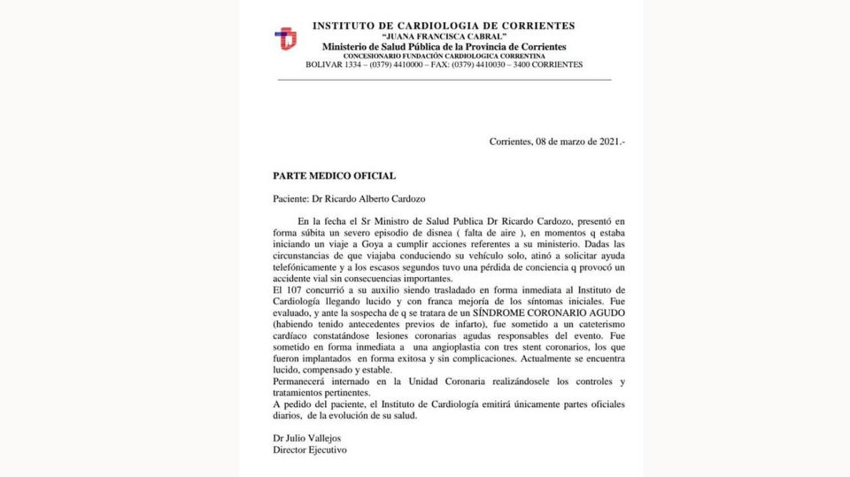 Parte medico 20210308