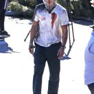 Ensangrentado y herido: las fotos de Brad Pitt que preocuparon a sus seguidores