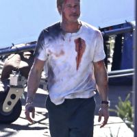 Ensangrentado y herido: las fotos de Brad Pitt que preocuparon a sus seguidores