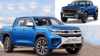 Volkswagen Amarok y Ford Ranger Raptor