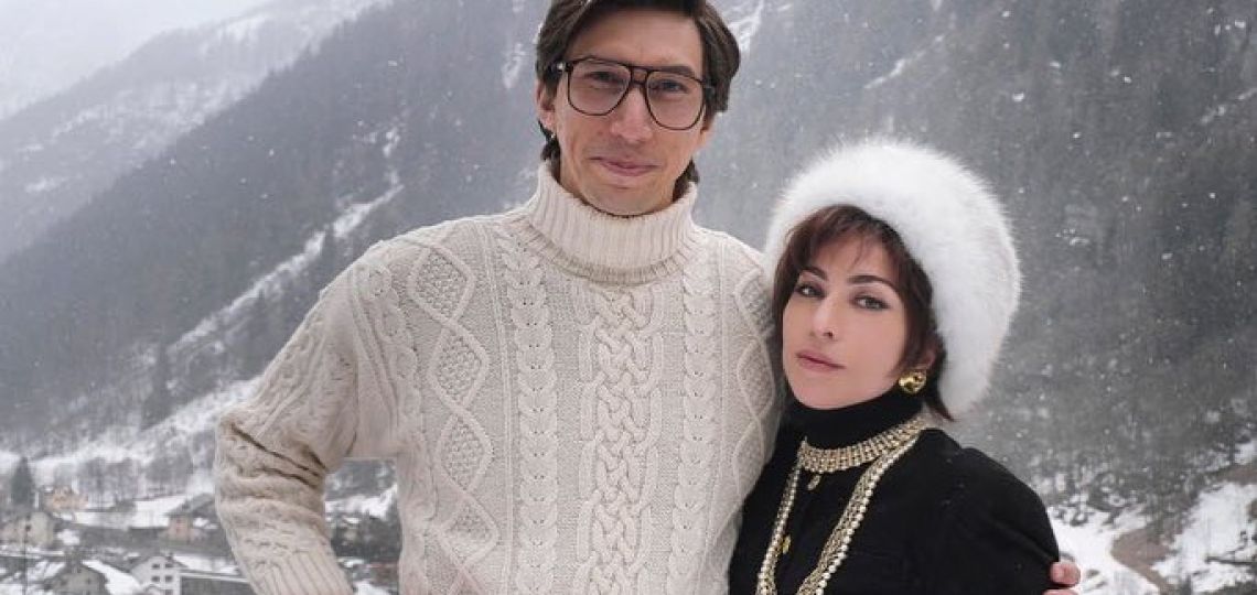 Irreconocibles: primeras imágenes de la biopic de Gucci, con Lady Gaga y Adam Driver