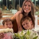 Pampita recibió una sorpresa de sus hijos por el Día Internacional de la Mujer