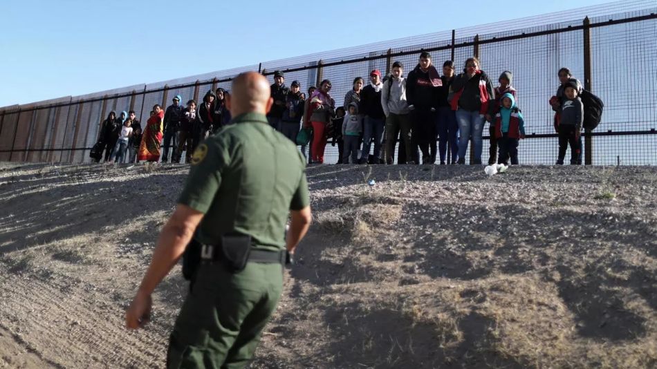 Detenciones en la frontera Estados Unidos México - Guardia fronteriza