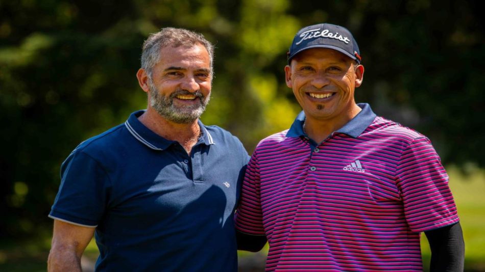 Golfistas foto editada