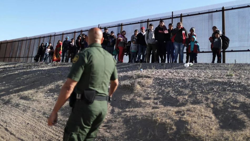 Detenciones en la frontera Estados Unidos México - Guardia fronteriza