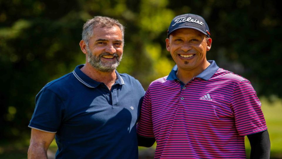 Golfistas foto editada