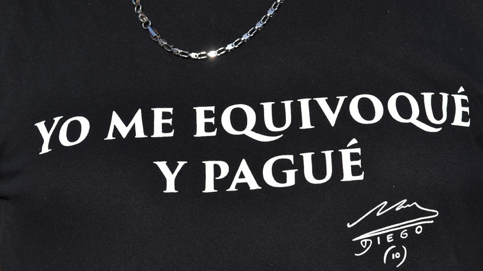 Marcha y reclamo por Justicia en la causa que investiga la muerte de Maradona.