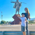 Las nostálgicas vacaciones en La Rioja de Zulemita Menem y su hijo, Malek
