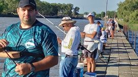 La Federación de Pesca y Lanzamiento de la Provincia de Buenos Aires volvió a organizar sus clásicos campeonatos tras el paréntesis de la pandemia.