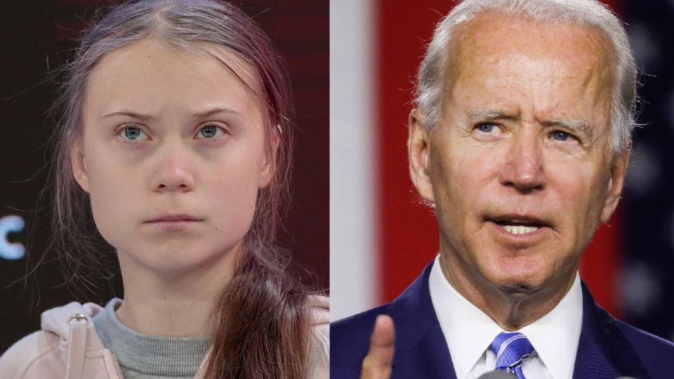 Thunberg Biden Cambio Climático
