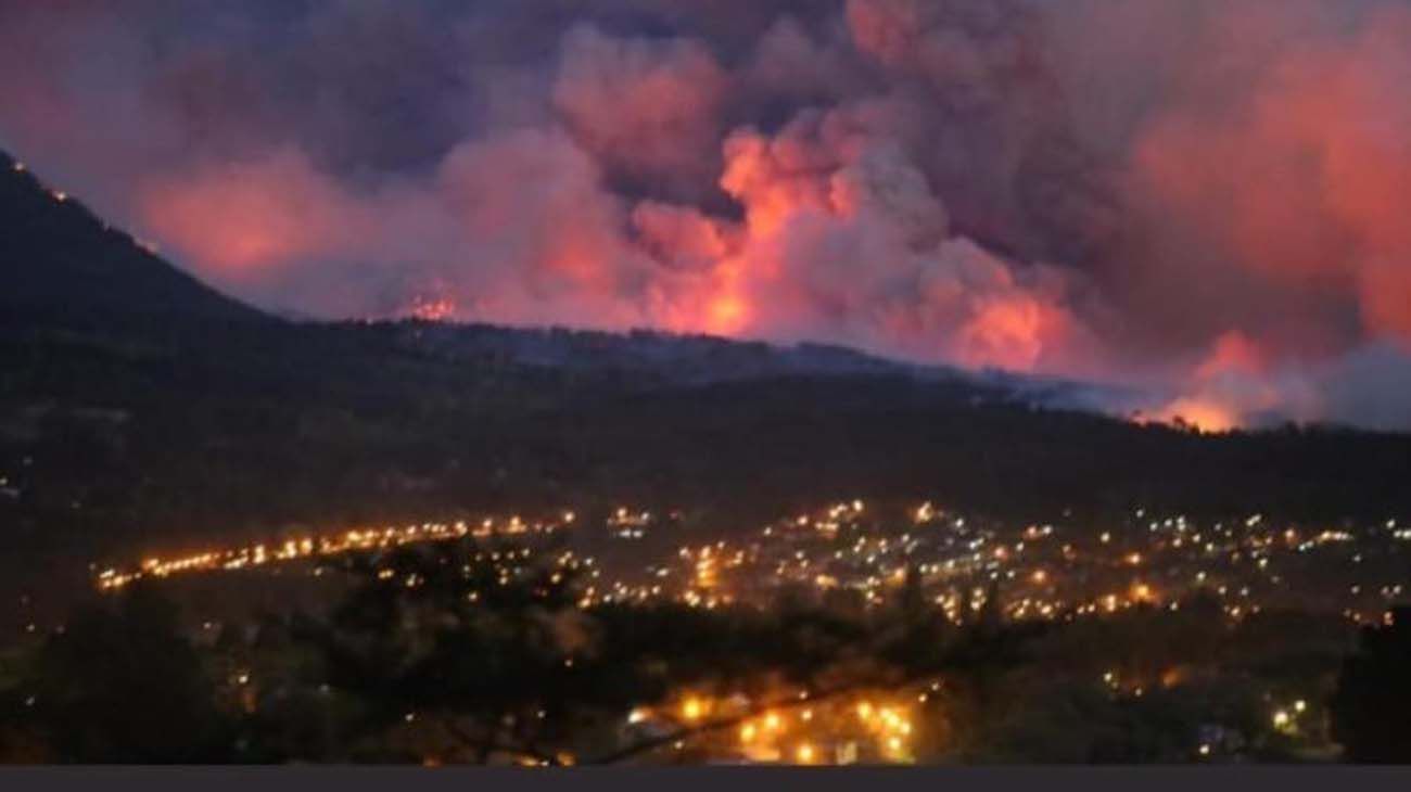 incendios en Chubut