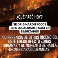 El pedido de ayuda de Coti Sorokin por la Patagonia Argentina