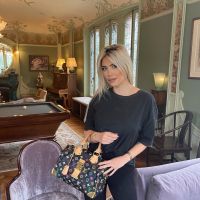 Wanda Nara cumplió su sueño y visitó la casa de un famoso diseñador