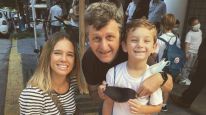 Diego Korol presentó a su familia por primera vez en televisión
