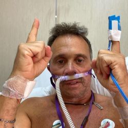 Sergio Lapegüe pasó dos semanas internado en terapia intensiva | Foto:CEDOC