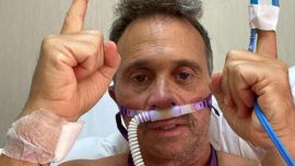 Sergio Lapegüe pasó dos semanas internado en terapia intensiva
