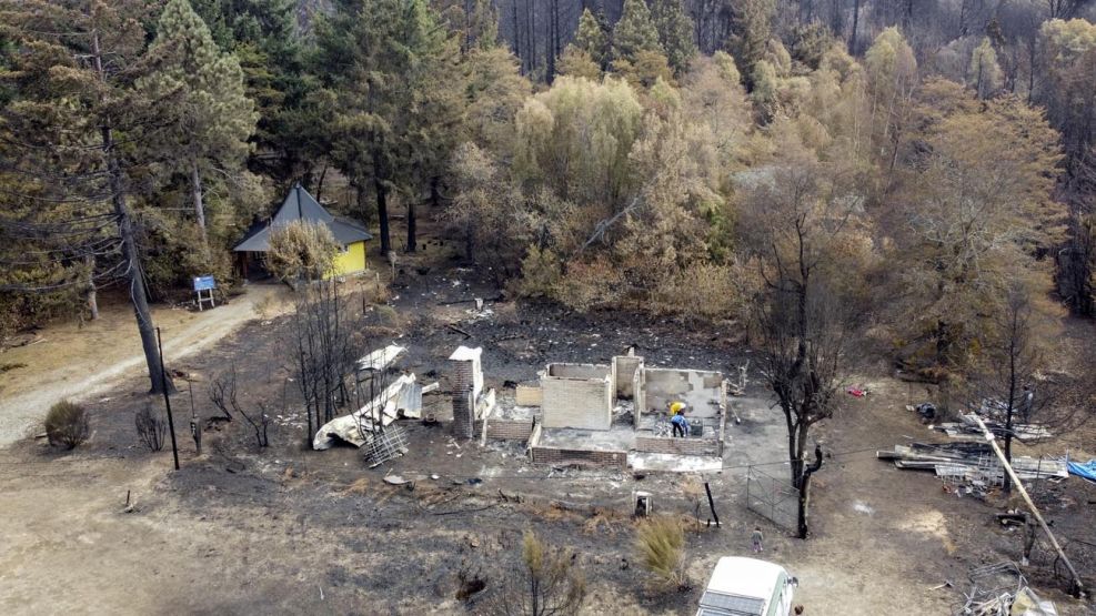 Incendios en Chubut 20210304