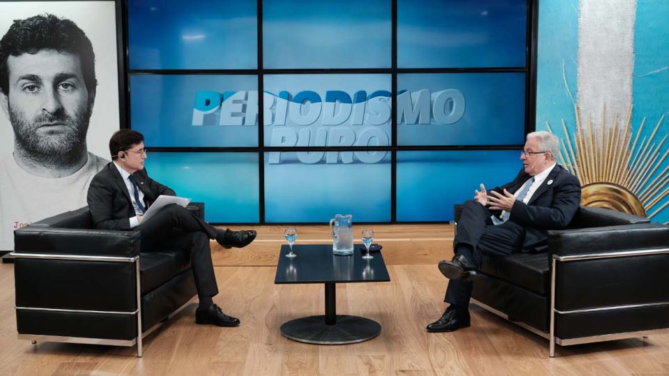 Alfredo Barbieri, en la entrevista con Jorge Fontevecchia.