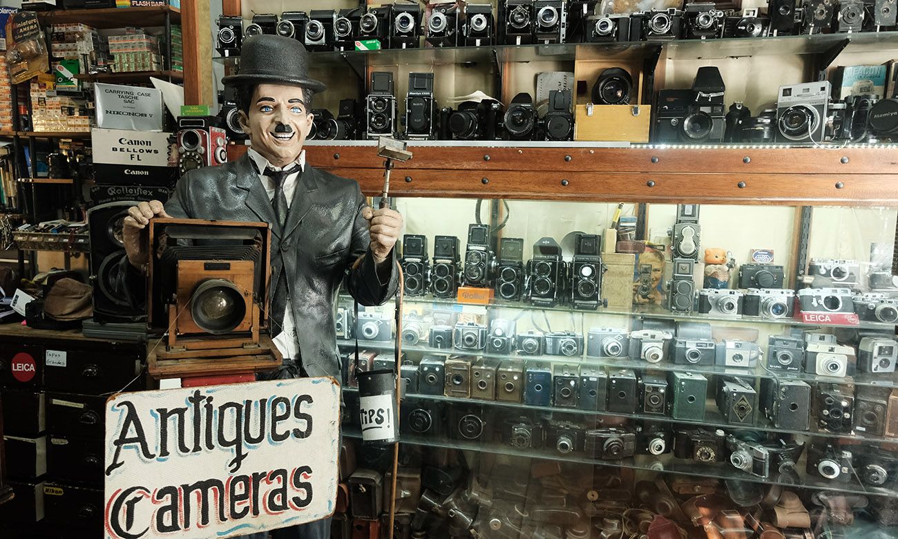 Antique Cameras.