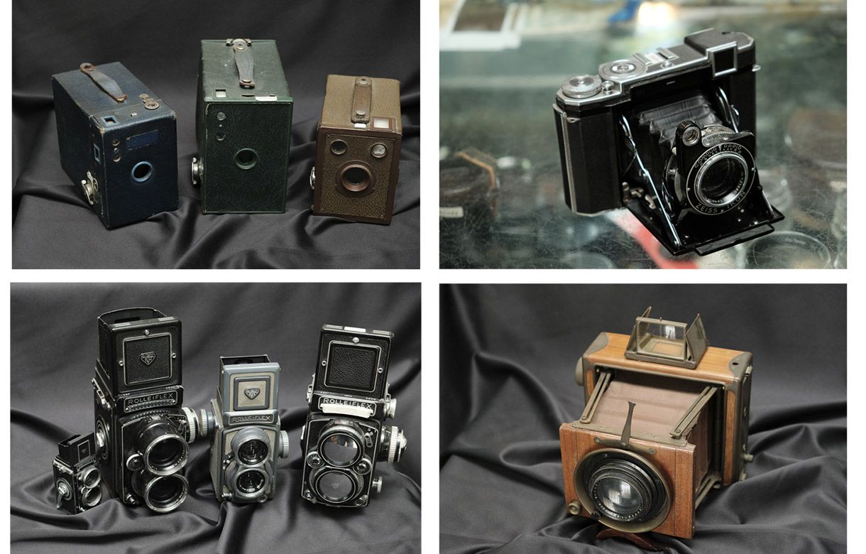 Antique Cameras.