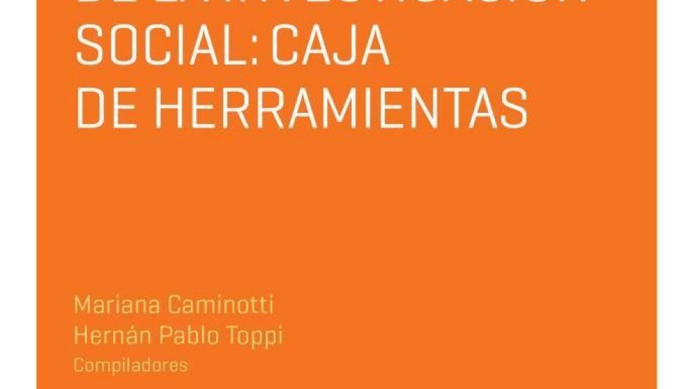Libro “Metodología de la investigación social: caja de herramientas”
