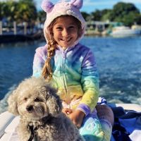 Así luce hoy Nina, la hija de ocho años de Diego Torres y Débora Bello