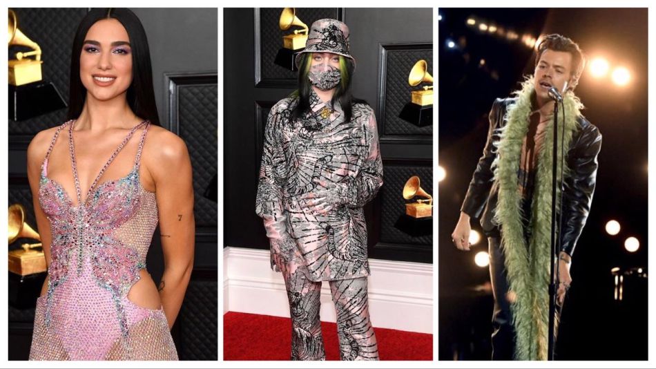 Conocé los looks más llamativos de la 63ª Entrega de los Premios Grammy