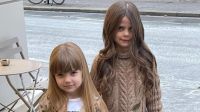 Wanda Nara mostró el particular disfraz que eligieron Francesca e Isabella para inaugurar la primavera europea