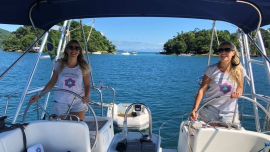 Junto a sus profesiones conocieron el ambiente náutico por casualidad.