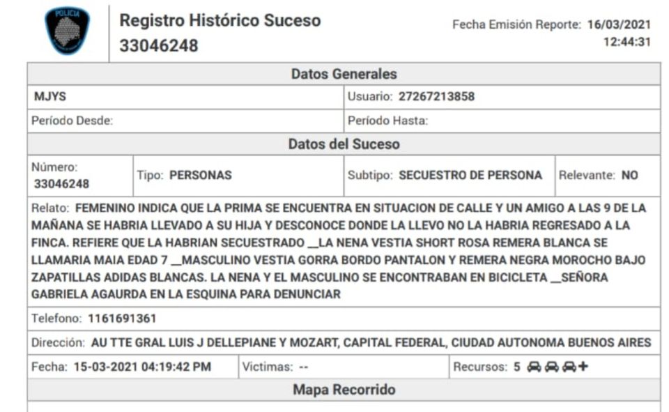 maia policia ciudad denuncia g_20210318