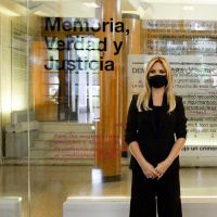 Fabiola Yáñez visitó la ESMA por una importante causa