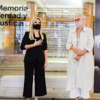 Fabiola Yáñez visitó la ESMA por una importante causa