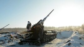 El 2S7 Malka es considerado uno de los cañones más potentes en servicio en el mundo.