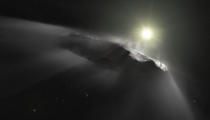 Oumuamua, el objeto espacial no indentificado que ingresó a nuestro sistema solar en 2017