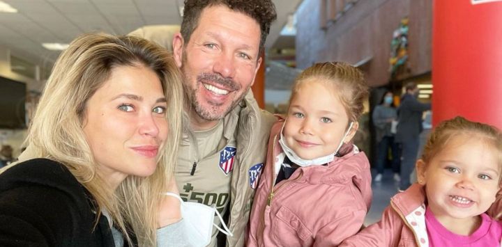 Caras | Cholo Simeone y Carla Pereyra mostraron lo grandes ...