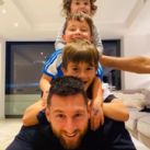 El amoroso posteo de Antonella Roccuzzo a Lio Messi por el Día del Padre en Europa