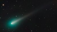 Descubrimiento del cometa Leonard 20210319
