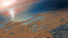 Durante mucho tiempo la teoría más fuerte afirmaba que el agua había escapado hacia el espacio.