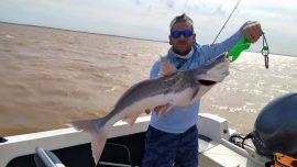 Para este tipo de pesca debemos llevar cañas de entre 14 y 25 lb.