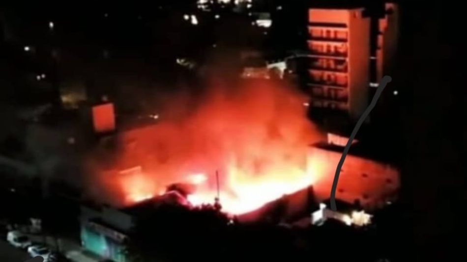 Incendio Supermercado Villa Urquiza