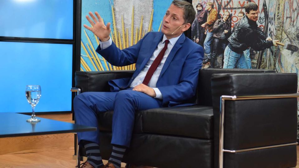 Fernando Gray, en la entrevista con Jorge Fontevecchia.