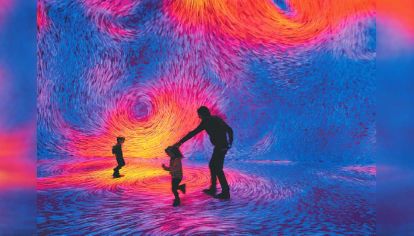 El cambio. Ya no se tratará de estar frente a una obra de arte, sino de estar dentro, “inmersos” en ella, habitándola y, por lo tanto, disfrutándola de un modo del todo diferente.