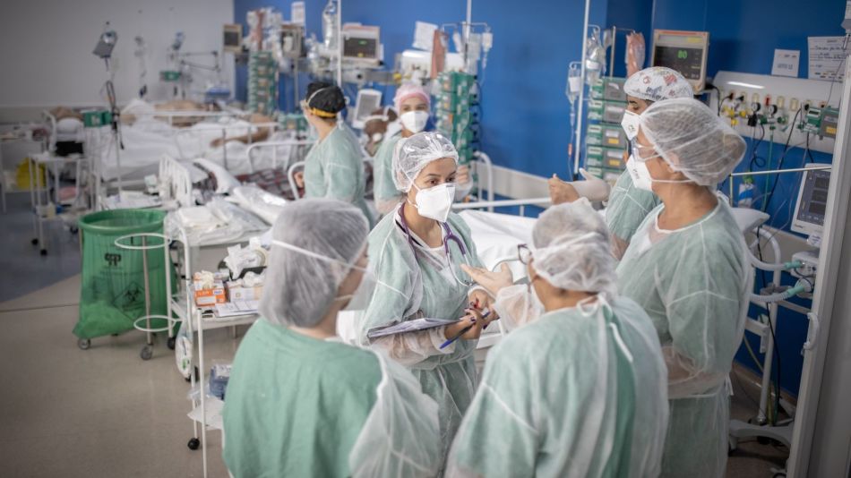 A Covid-19 Field Hospital In Sao Paulo's Largest Favela As ICU Beds Reach Capacity