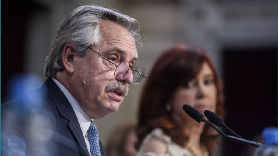 Alberto Fernández y Cristina Kirchner
