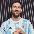 Leo Messi y Paulo Dybala ya visten la nueva camiseta de la Selección Argentina