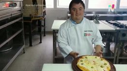 Mateo Kawaguchi, el pizzero con síndrome de down