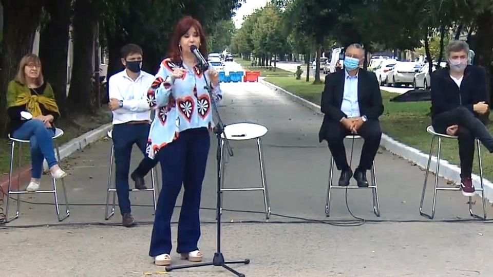 Cristina Fernández en acto 24 de Marzo 20210324