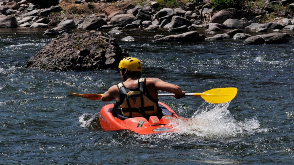 Kayak en el Cadillal