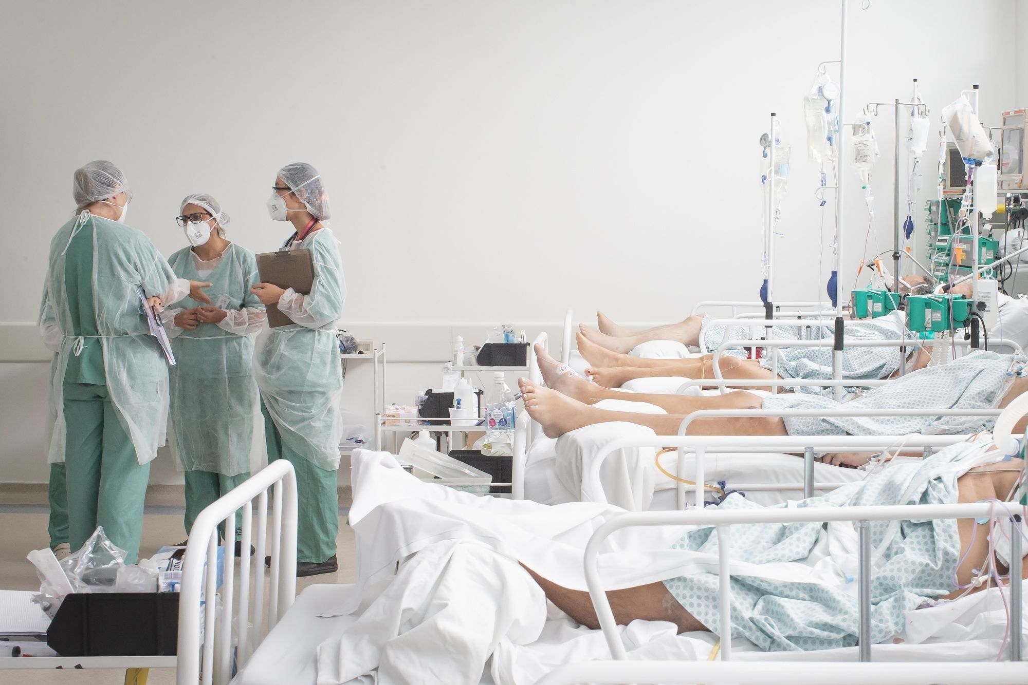 A Covid-19 Field Hospital In Sao Paulo's Largest Favela As ICU Beds Reach Capacity